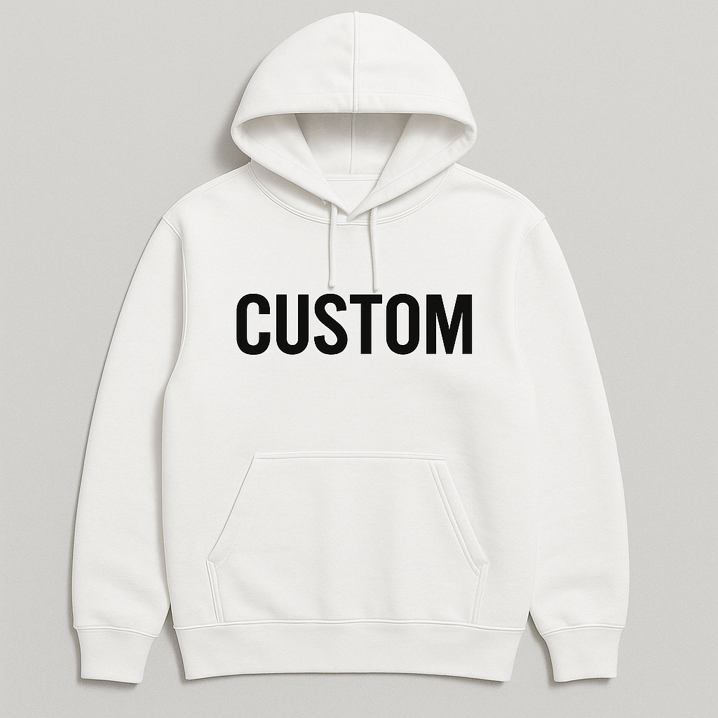 Custom Hoodie White
